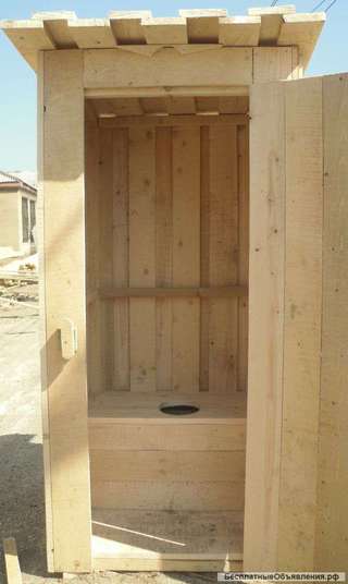Деревянный Туалет для дома и дачи